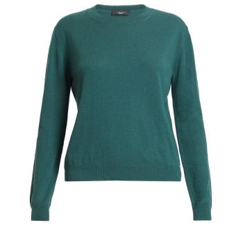Cashmere and wool yarn sweater L