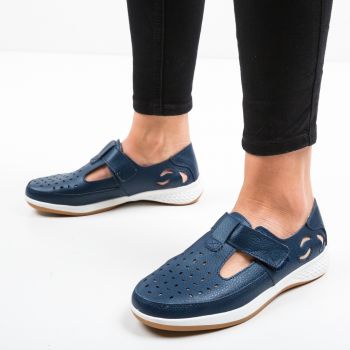 Espadrile Casual Vletea Bleumarin