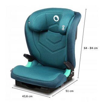 Scaun auto i-Size Neal cu isofix 15-36 kg Green Turquoise ieftin