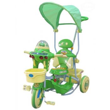 Tricicleta EuroBaby 2890AC - Verde ieftina