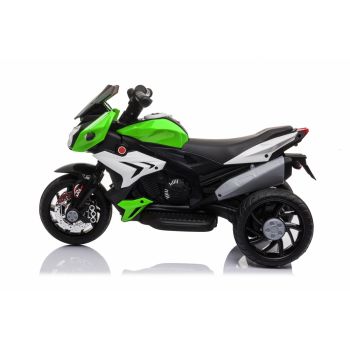 Motocicleta electrica cu roti din cauciuc EVA Nichiduta Champ Green ieftina