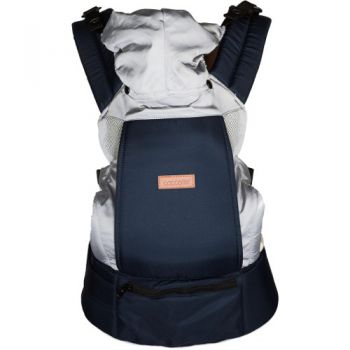 Marsupiu Ergonomic Coccolle Multifunctional 2 in 1 Gemini Albastru