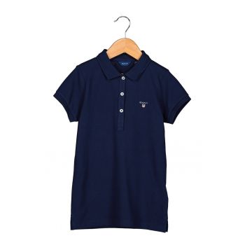 Tricou polo din material pique cu logo