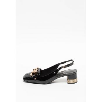 Pantofi slingback de piele Goliah