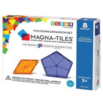 Magna-Tiles Extensie Poligoane (8 piese)