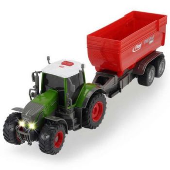 Tractor Dickie Toys Fendt 939 Vario cu remorca 41 cm la reducere