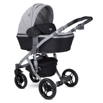 Carucior 2 in 1 Rimini Premium Cool Grey Stars de firma original