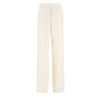 Linen canvas trousers 42