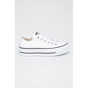 Converse teniși C561680-WHITE/B/W de firma originali