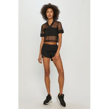 Fila Pantaloni scurți femei, culoarea negru