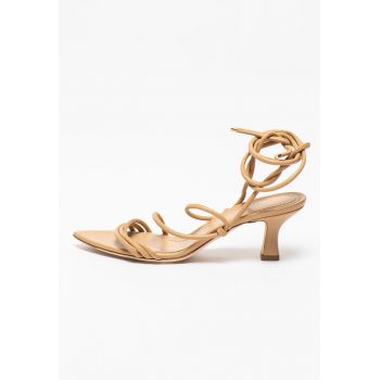 Sandale petrecute de piele Dafne Sandale petrecute de piele Dafne