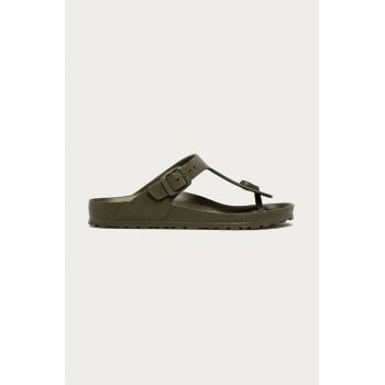 Birkenstock șlapi Gizeh Eva 1019143-Khaki ieftini