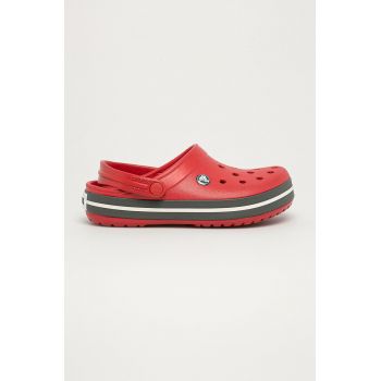 Crocs papuci Crocband culoarea roșu 11016