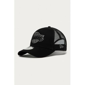 New Era șapcă culoarea negru, cu imprimeu 12523911-BLACK