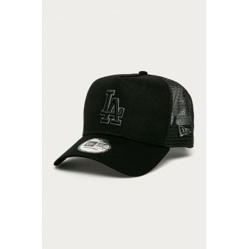 New Era șapcă culoarea negru, cu imprimeu 12523912-BLACK