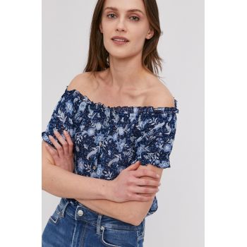 Pepe Jeans Bluză femei, in modele florale ieftina