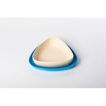Set 2 farfurii eKoala BIOplastic WhiteBlue Set 2 farfurii eKoala BIOplastic WhiteBlue