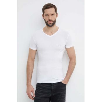 Armani Exchange - Tricou (2-pack) de firma original