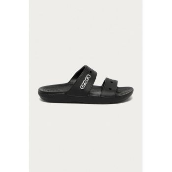 Crocs papuci Classic Crocs Sandal culoarea negru, 206761
