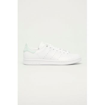 adidas Originals sneakers culoarea alb, cu toc plat