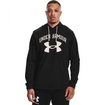 Hanorac barbati Under Armour Ua Rival Terry Big Logo 1361559-001 de firma original