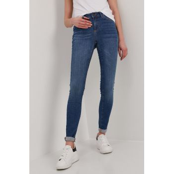 Noisy May Jeans femei, medium waist