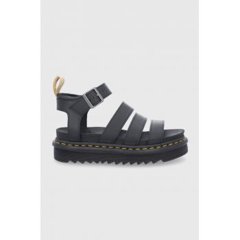 Dr. Martens sandale femei, culoarea negru, cu platformă DM23806001.V.Blaire-Black