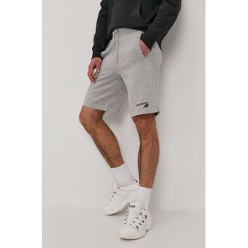 New Balance Pantaloni scurți MS11903AG bărbați, culoarea gri