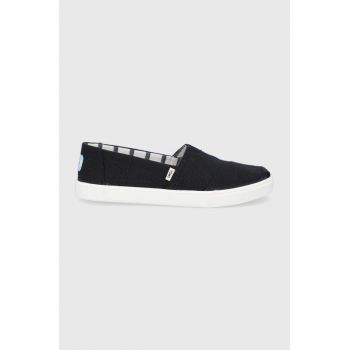 Toms Espadrile culoarea negru