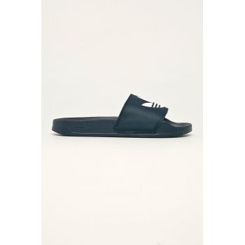 adidas Originals papuci ADILETTE LITE bărbați, culoarea bleumarin ieftini