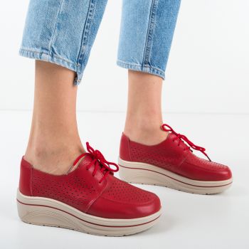Pantofi Casual Litiani Rosii de firma originala