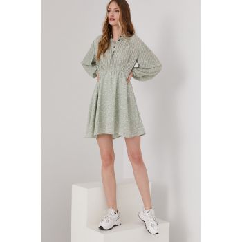 Answear Lab Rochie culoarea verde, mini, model drept