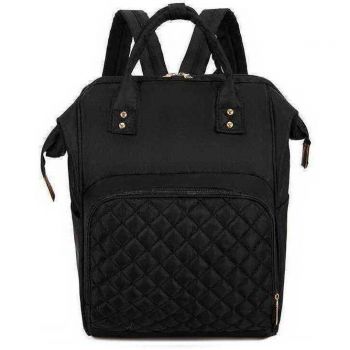 Rucsac multifunctional mamici Diamond Bambinice Negru ieftin