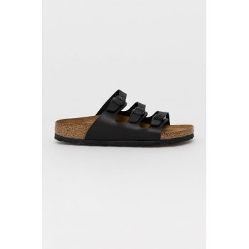 Birkenstock papuci femei, culoarea negru 53013-Schwarz