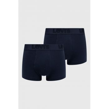 Levi's boxeri bărbați, culoarea bleumarin 37149.0297-navy de firma originali