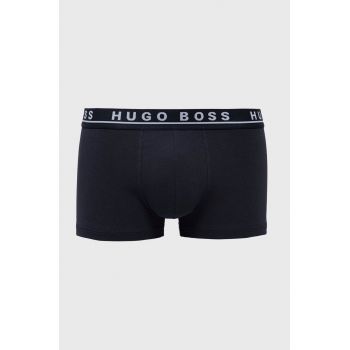 Boss Boxeri (3-pack) bărbați, culoarea albastru marin de firma originali