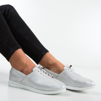 Pantofi Casual Zaki Argintii Pantofi Casual Zaki Argintii