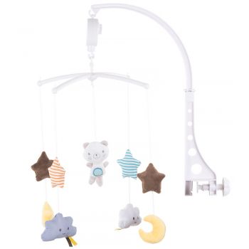 Carusel muzical pentru patut Chipolino Bear and The Stars la reducere