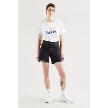 Pantaloni scurti de denim cu talie inalta 501®