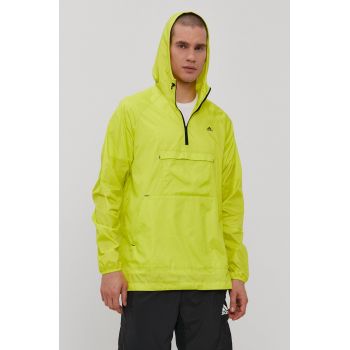 Adidas Geacă GQ1198 bărbați, culoarea verde, de tranzitie