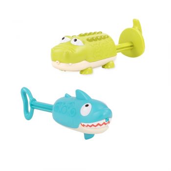 Pistol cu apa Rechin si Crocodil  B.Toys
