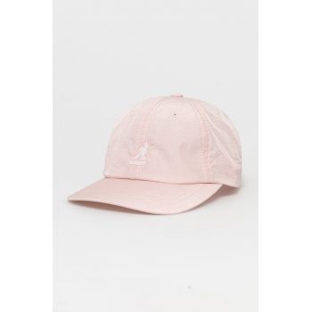 Kangol șapcă culoarea roz, material uni K5280.DR667-DR667