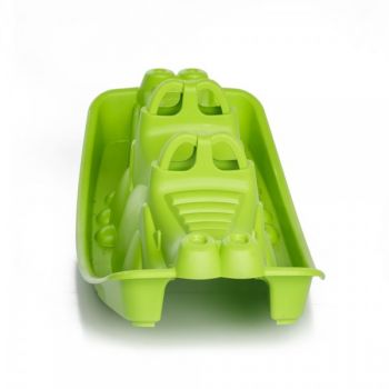 Balansoar pentru copii plastic Globo Crocodil Verde ieftin