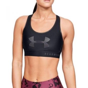 Bustiera femei Under Armour Mid Keyhole Graphic 1344333-001