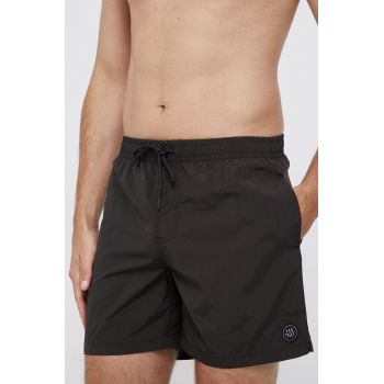 Protest Pantaloni scurți de baie culoarea negru de firma original