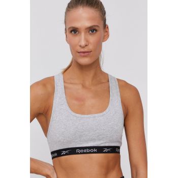 Reebok Sutien sport C9504 culoarea alb ieftin