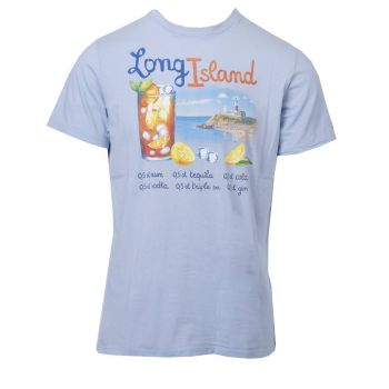 Jack Printed T-Shirt Fade Dyed Island Long XL