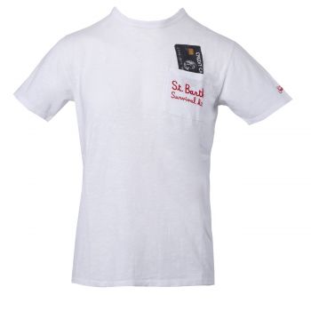 President T-Shirt With Pocket Emb S