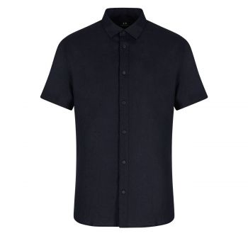 Short Sleeved Linen Shirt XL ieftina