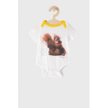 GAP Body bebe culoarea alb